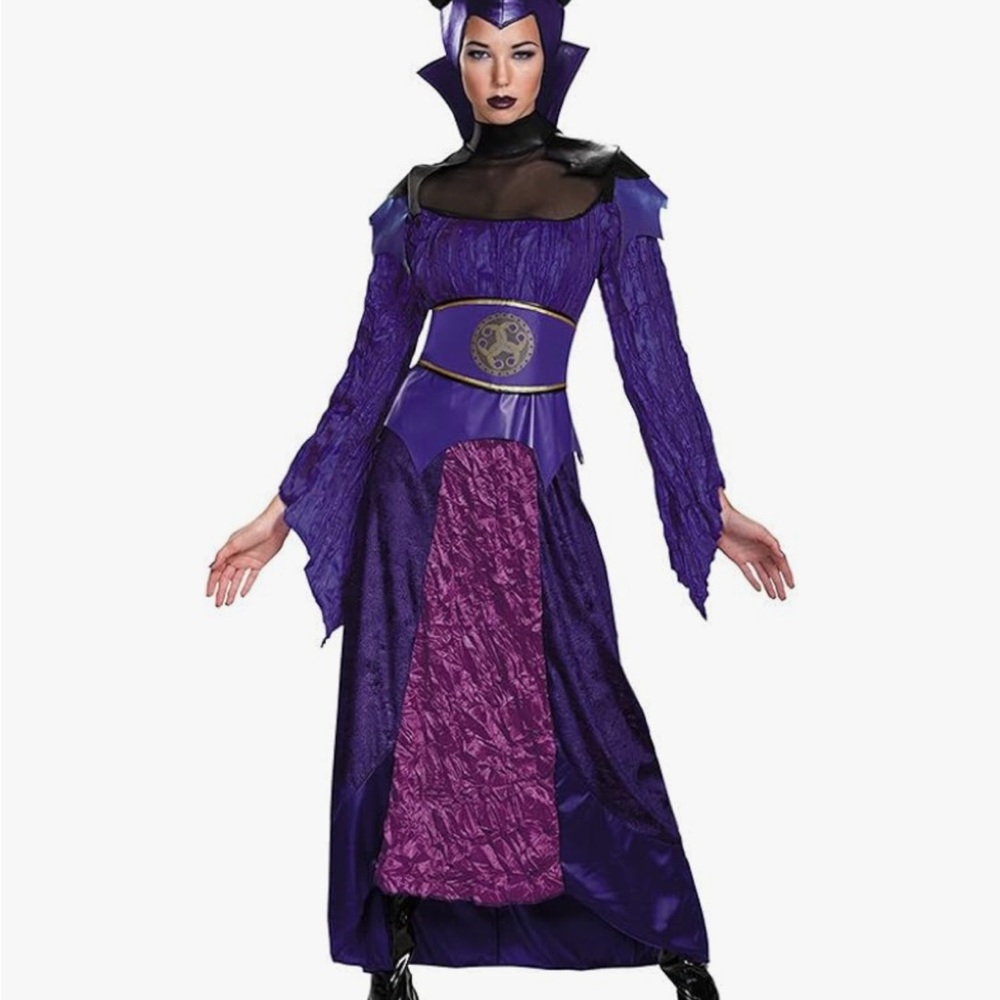 Purple and Black Women's Costume